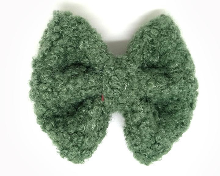 Заколка-бант для волос Тедди зеленая Киев - изображение 1