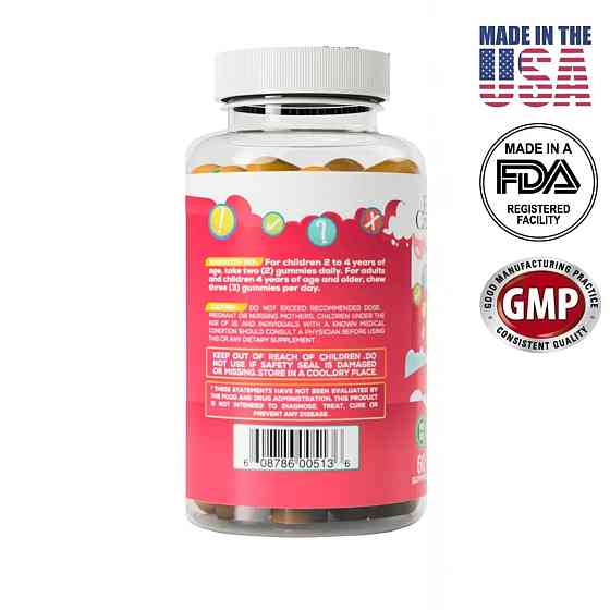 Дитяча омега Kids Omega 3 + DHA 60 Gummies Луцьк