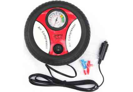 Компресор автомобільний КВАНТ RH-016 12В з аналоговим датчиком тиску (колесо) Харків