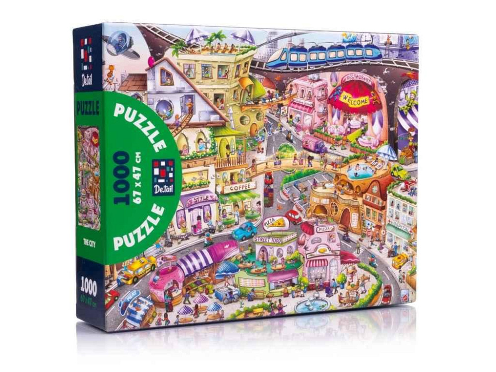Пазли De.tail Місто DT1000-13 ТМ VLADI TOYS Київ - фото 1