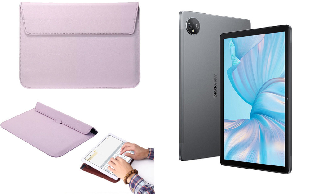 Чохол-конверт VitoCase для Blackview Tab 80, з функцією підставки для планшета Фіолетовий Київ - фото 1