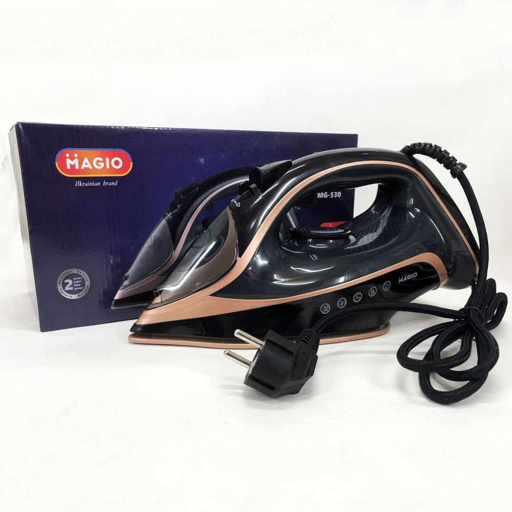 Праска парова для делікатного прасування MAGIO, Електричні праски з парою, Праска для різного одягу CT-73 Львів - фото 4