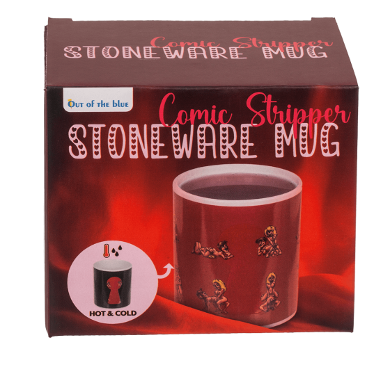 Чашка з термоефектом Stoneware Mug Comic Stripper, 300 мл Sex Aura Київ