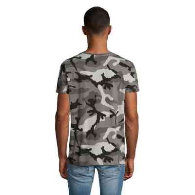 Футболка Sol's Camo men сірий камо S (01188521S) Винница