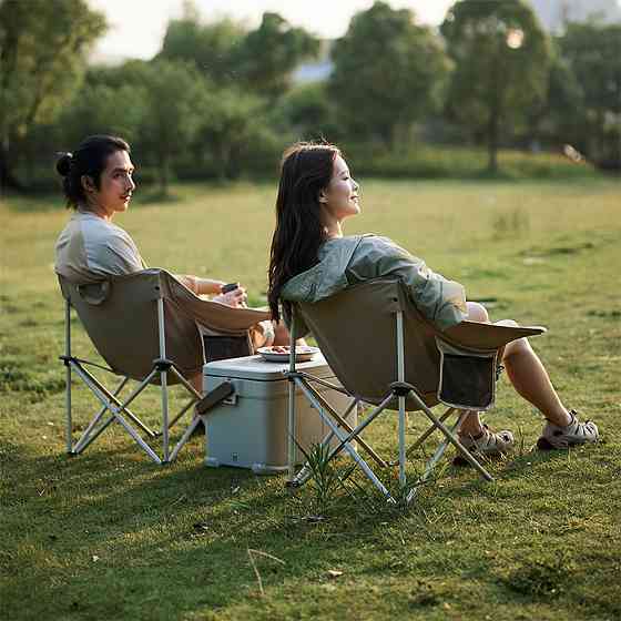 Стілець складаний Naturehike Stellaluna T01 CNH23JU13002, пісочний Київ