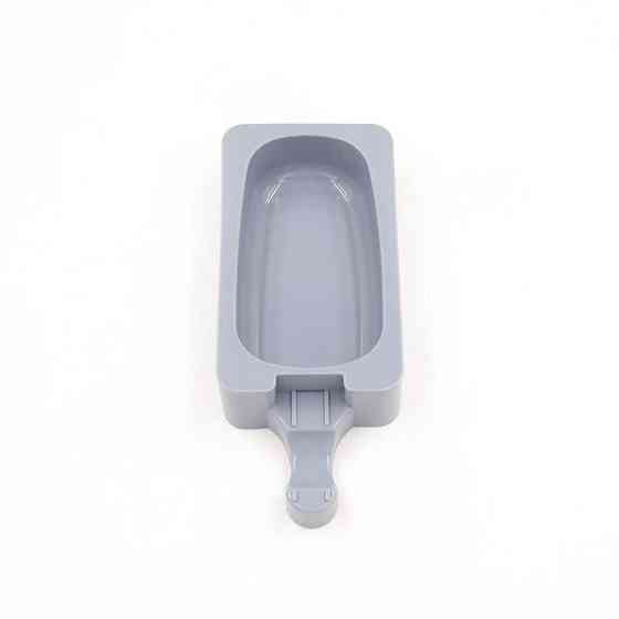 Силиконовая форма для эскимо 14 на 6 см серый Киев