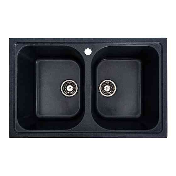 VALESO Гранітна мийка для кухні VALESO EQUATORIA 7950 матова Антрацит Киев