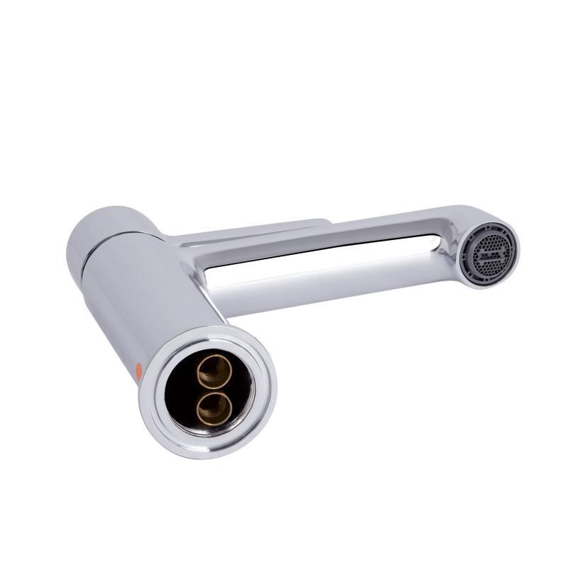 Смеситель для раковины Qtap Cardinal QTCAR270CRM45654 (k35), однорычажный, низкий, Chrome Харьков - изображение 3