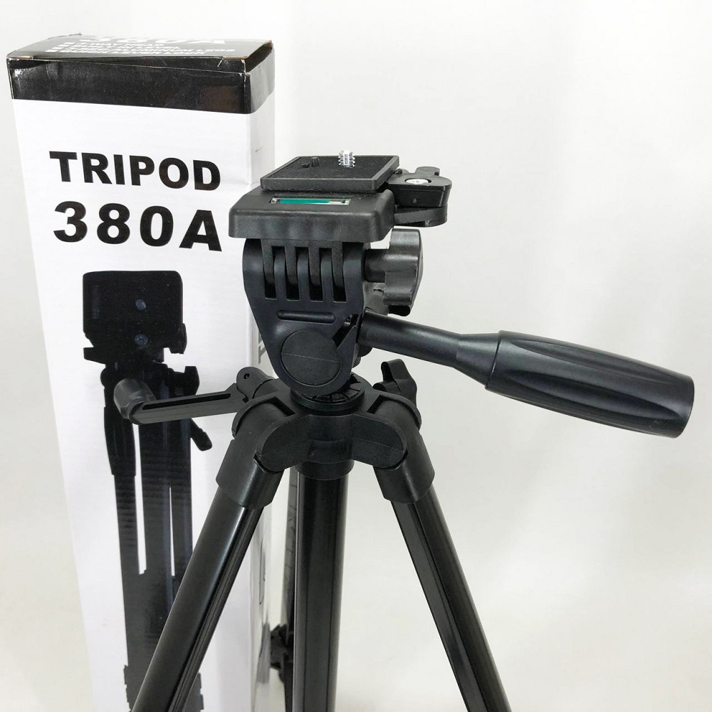 Штатив для съемки с телефона TriPod 380A 0.50-1.35м, Штатив для монокуляра, Штатив ZE-926 для блоггера Киев - изображение 8