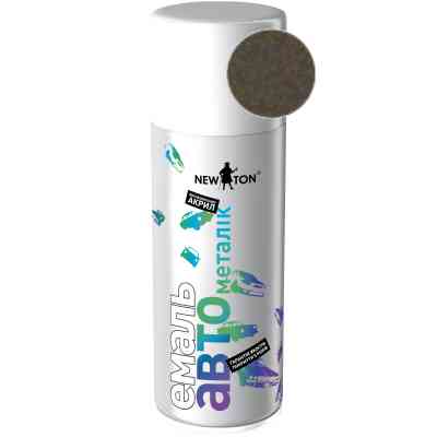 Аерозольна фарба для автомобіля New Ton 626 мет. мокрий асфальт 400 мл (000000549) Вінниця