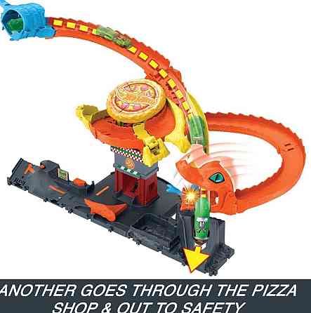 Трек Хот Вилс Сити Опасные существа Атака Кобры Харьков