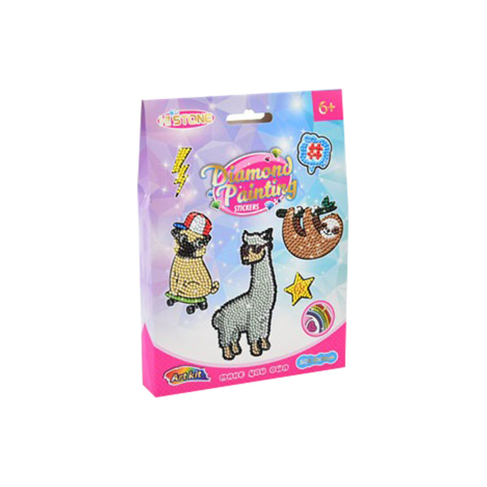 Дитяча алмазна мозаїка "Тварини" FG24030101B-5 фігурки-наліпки Вінниця - фото 1