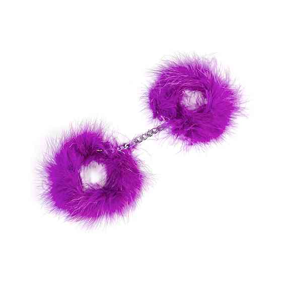 Наручники - Secret Play Feather Handcuffs Purple Sex Aura Київ