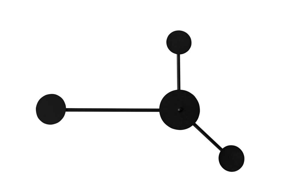 Оригинальное бра на стену 3-G4 черный Disk NL 7250-3 BK Киев - изображение 2