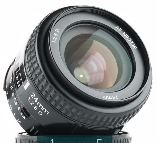 Об'єктив Nikon AF Nikkor 24 mm. F/2.8D. Київ - фото 5