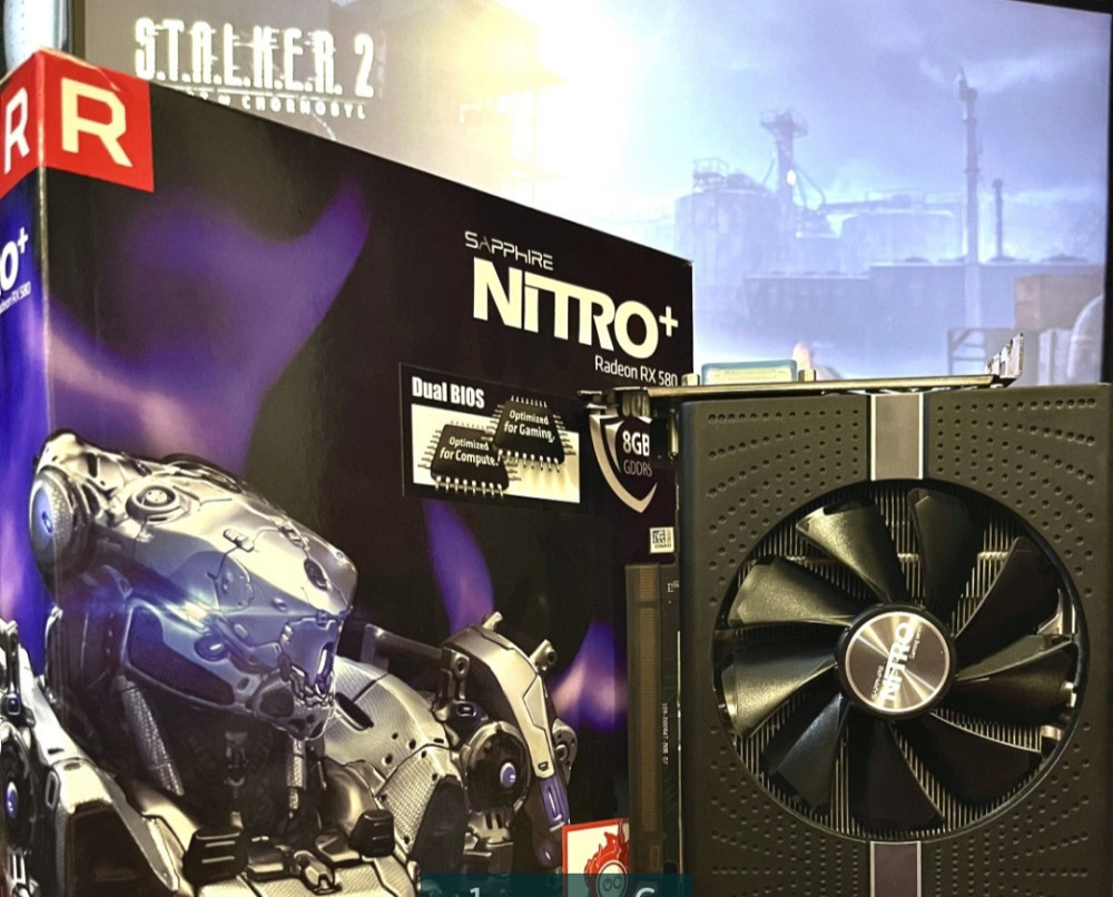 Видеокарта AMD Radeon RX 580 8Gb. Saphire Nitro+ . Киев - изображение 6