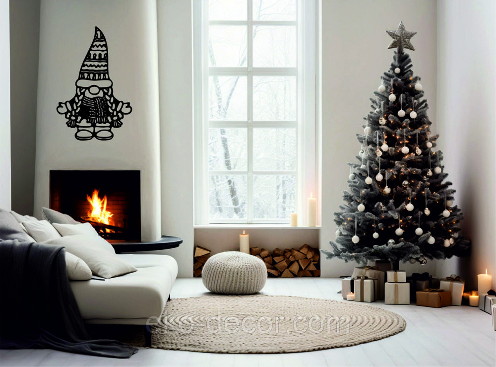 Декоративное настенное Панно «Гном», Декор на стену Киев - изображение 5