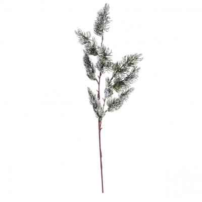 Декоративная ветвь YES! Fun хвойная 62см, заснеженная (974606) Винница