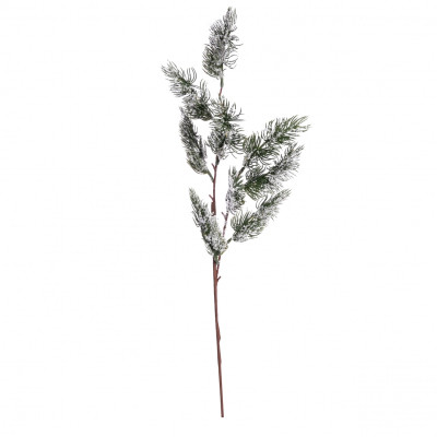 Декоративная ветвь YES! Fun хвойная 62см, заснеженная (974606) Винница - изображение 1