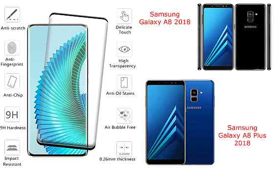 Защитное стекло HyperGlass Pro для Samsung Galaxy A8 2018, Galaxy A8 Plus 2018 – максимальная чувствительность Киев