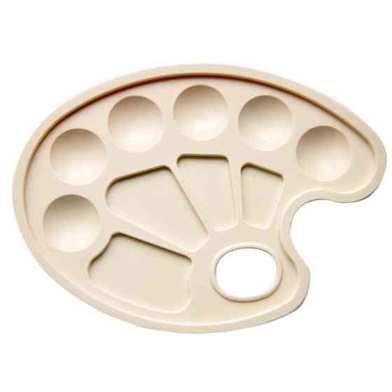 Палитра для рисования Овальная Атлас AS-0017, 23 х 17,5 см Винница