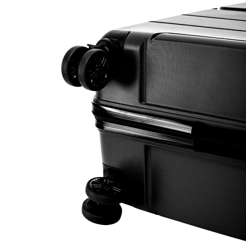 Валіза поліпропіленова WINGS PP06 мала 55 см чорна Київ - фото 8