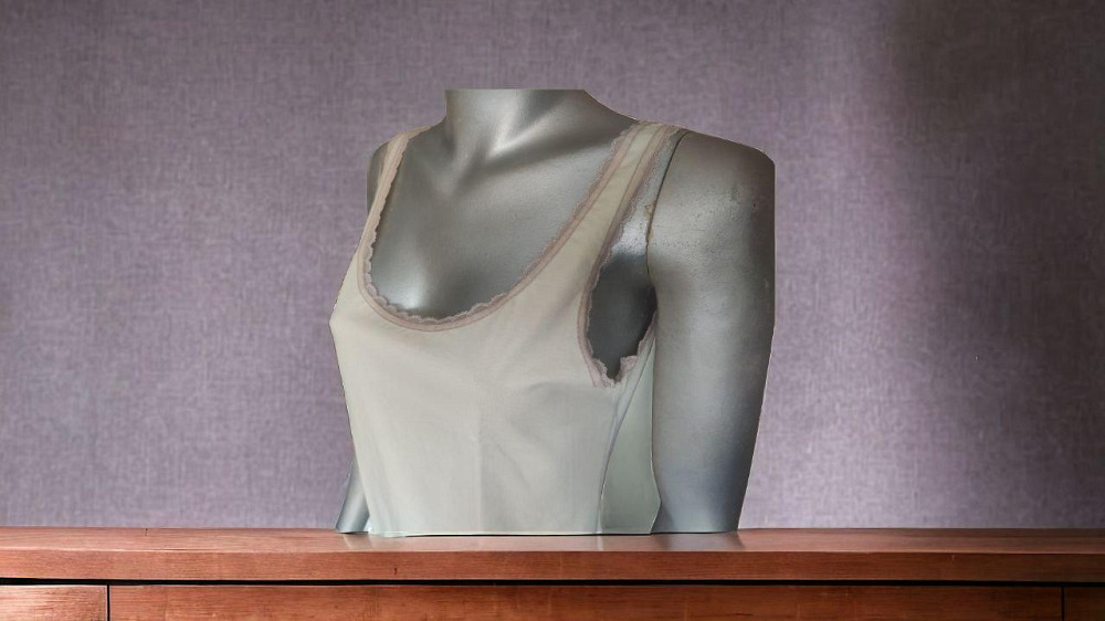 Женская майка р. 46 “Молочная нежность” - молочная Киев - изображение 2