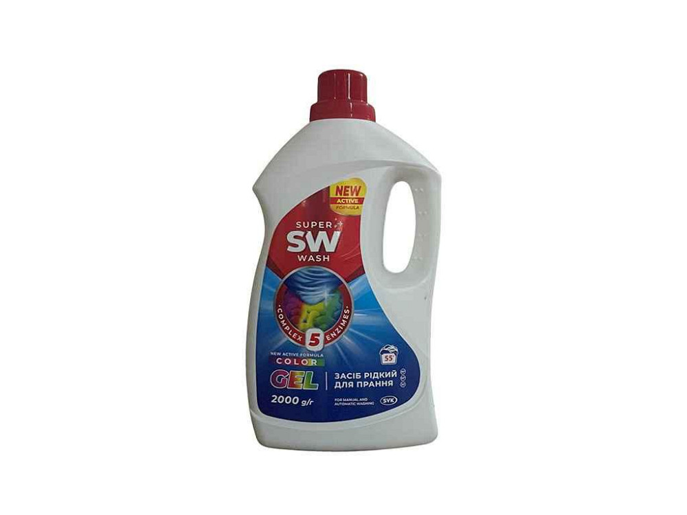 Гель для прання 2л (авт/ручн) COLOR ТМ SUPER Wash   Solmir Київ - фото 1