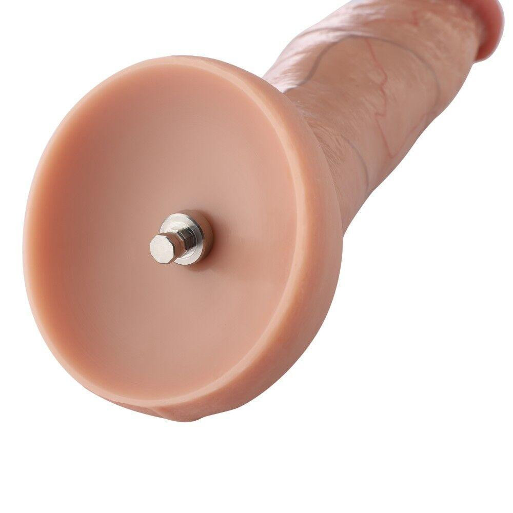 Гіперреалістичний фалоімітатор для секс-машин Hismith Hyper Realistic Silicone Dildo, KlicLok Sex Aura Київ - фото 8
