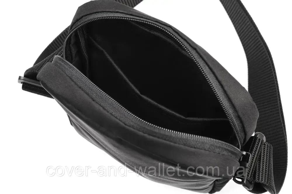 Чоловіча текстильна сумка через плече з якісного матеріалу Оксфорд 600 VIntage Київ - фото 8