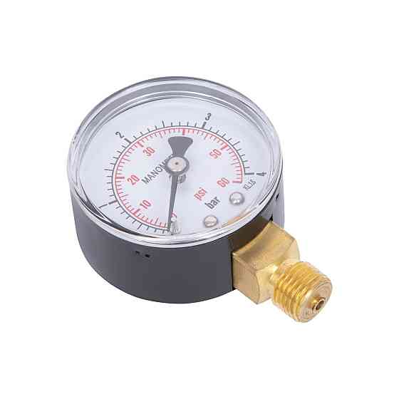 Манометр Thermo Alliance Standart 50 мм 1/4", нижнє під'єднання SD1704B Київ