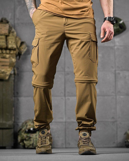 Тактические мужские летние штаны шорты кайот 54 р Одесса - изображение 4