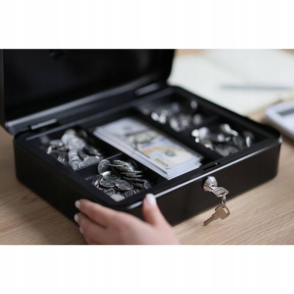 Металлический Ящик копилка для ключей и денег с 2 ключами Malatec (0822) Нововолынск - изображение 8