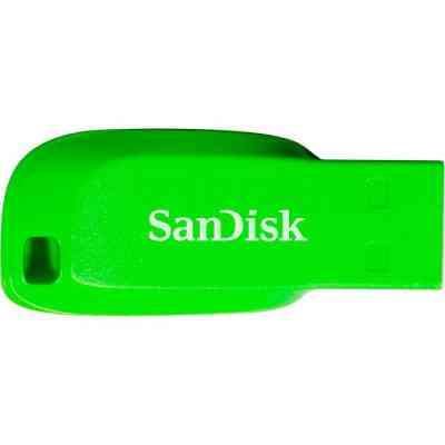 USB флеш накопитель SanDisk 32GB Cruzer Blade Green USB 2.0 (SDCZ50C-032G-B35GE) Винница