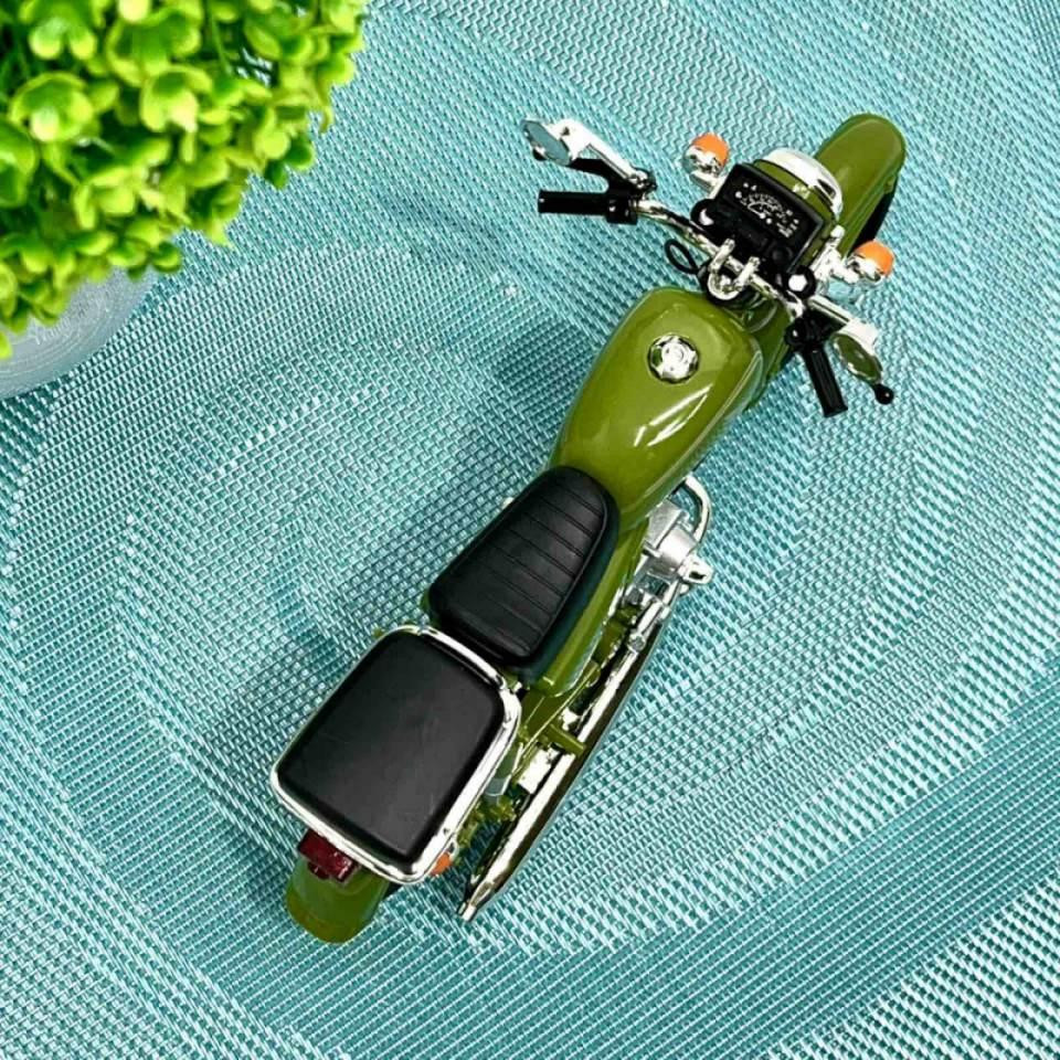 Мотоцикл металопластиковий звуки підсвічування гумові амортизація елементи 1:12 Зелений (BG 68-765) Чернігів - фото 6