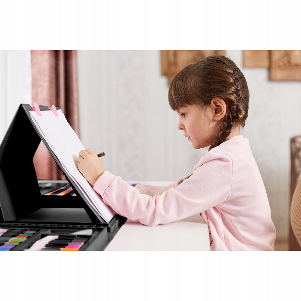 Набор для рисования 208 элементов карандаши и фломастеры в чемодане Maaleo (21645) Нововолынск - изображение 10