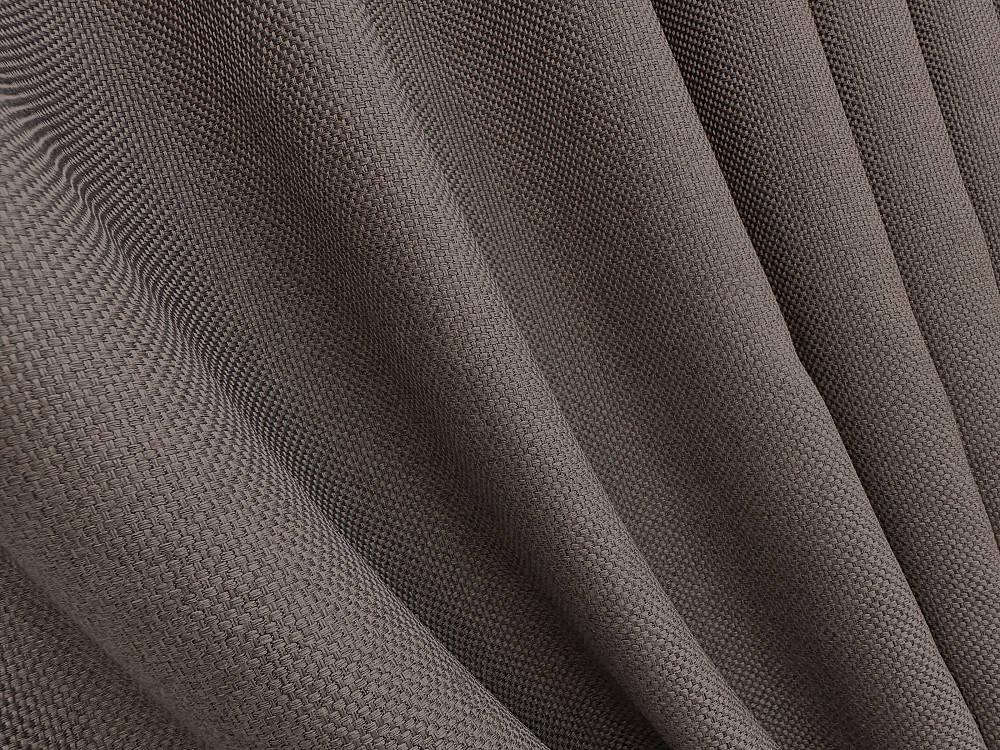 Комплект готових штор VR-Textil Льон-блекаут Льон Мішковина № 1160ш Сіро-коричневий 100х270см 2 шт (31-539) Київ - фото 14