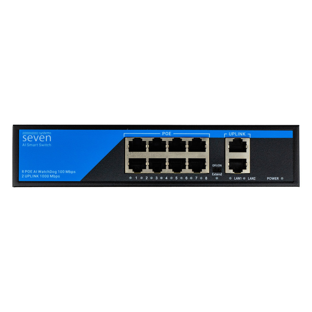 PoE коммутатор 8 портов SEVEN P-7328G Киев - изображение 9
