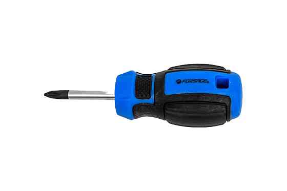 Отвертка крестовая магнитная PH2х38мм, на пластиковом держателе Forsage F-7110382 Одесса