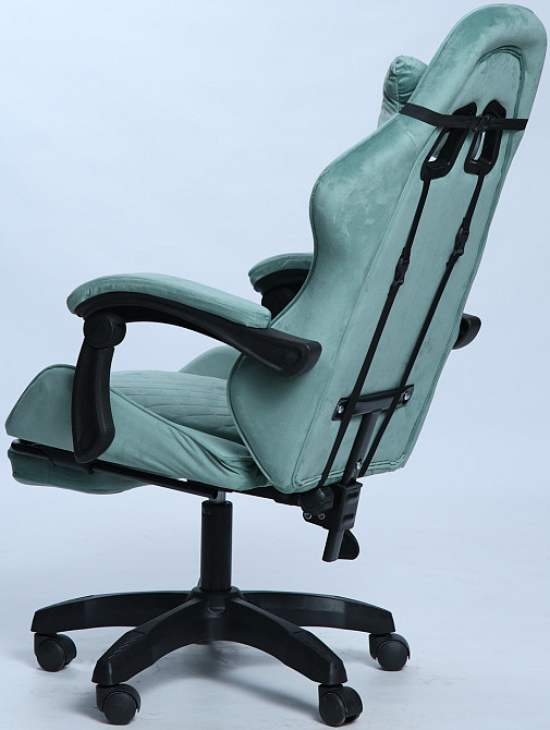 Крісло геймерське DIEGO ALCANTARA Sage green Київ - фото 8