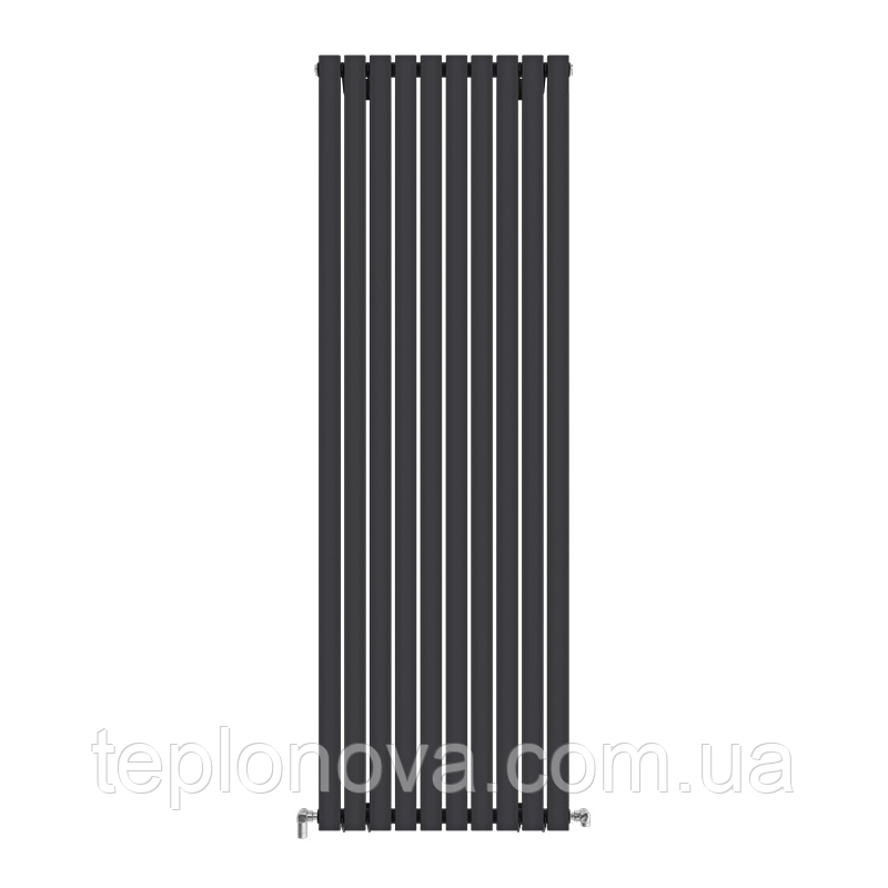 Дизайнерський радіатор 1800/590 (мм) чорний мат IDEALE JOLANDA (універсальне підключення) 11 10/1800/590 Чернівці - фото 6