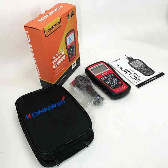 Сканер для перевірки стану авто Konnwei KW808 OBD II/EOBD, Мультимарочний ZC-479 діагностичний сканер Київ
