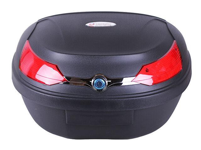 Кофр (багажник) для мотоцикла задний YM-0818 (V-51L) 59.5×44×32 черный Мукачево - изображение 4