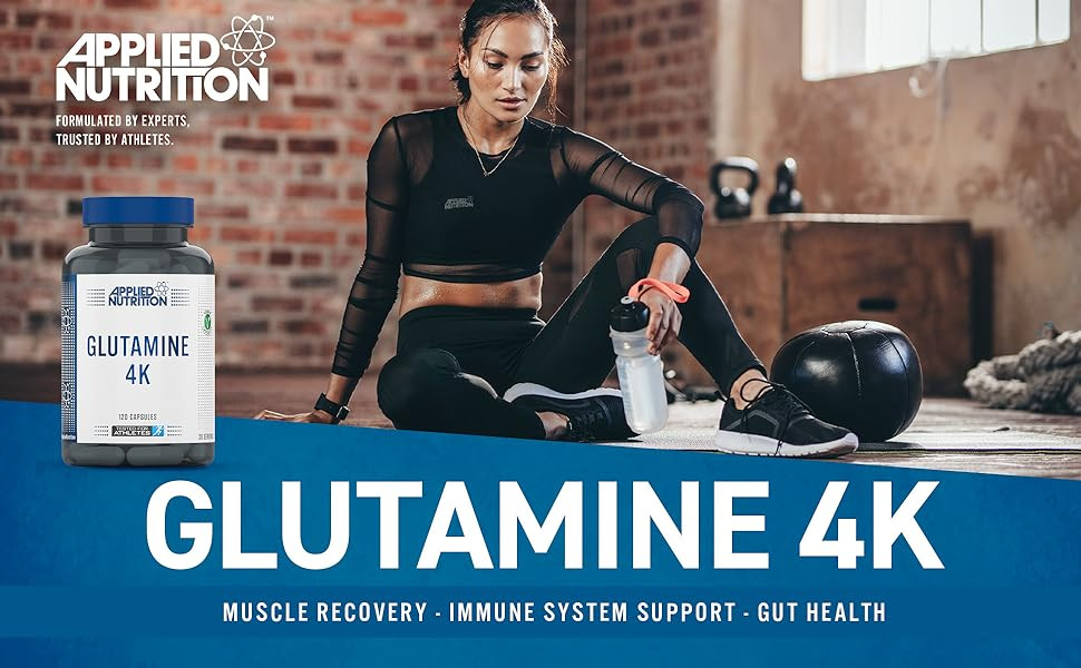 L‑глутамін Applied Nutrition GLUTAMINE 4K 120 VEGGI CAPS Луцьк - фото 3