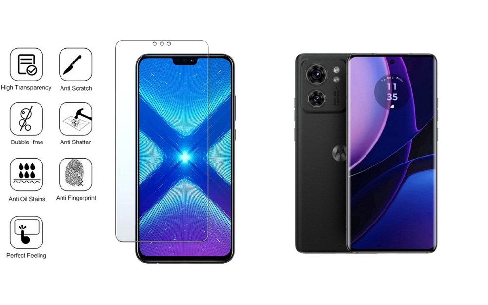 Защитное стекло NeoGlass для Motorola Edge 2023 – ультрапрозрачное и устойчивое Киев - изображение 4