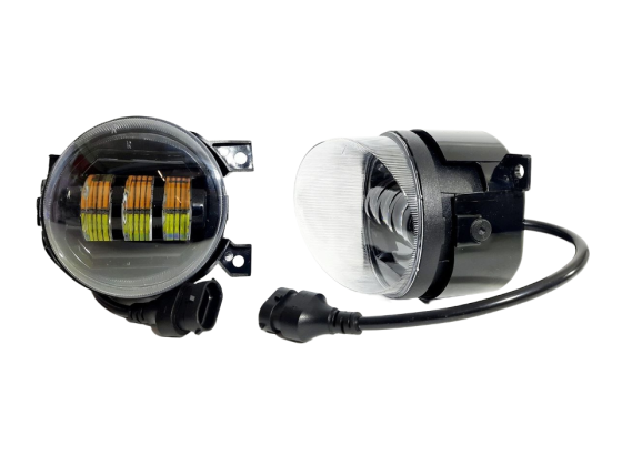 Комплект протитуманних LED фар StarLight Volkswagen VW T5/Jetta 6/Golf 6/Touareg/Tiguan/Caddy жовте/біле світло 40W ПТФ FOG Харків