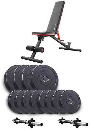 Набір Elitum Titan гантелі 2х21кг з лавою Hop-Sport HS-2050 HB Киев