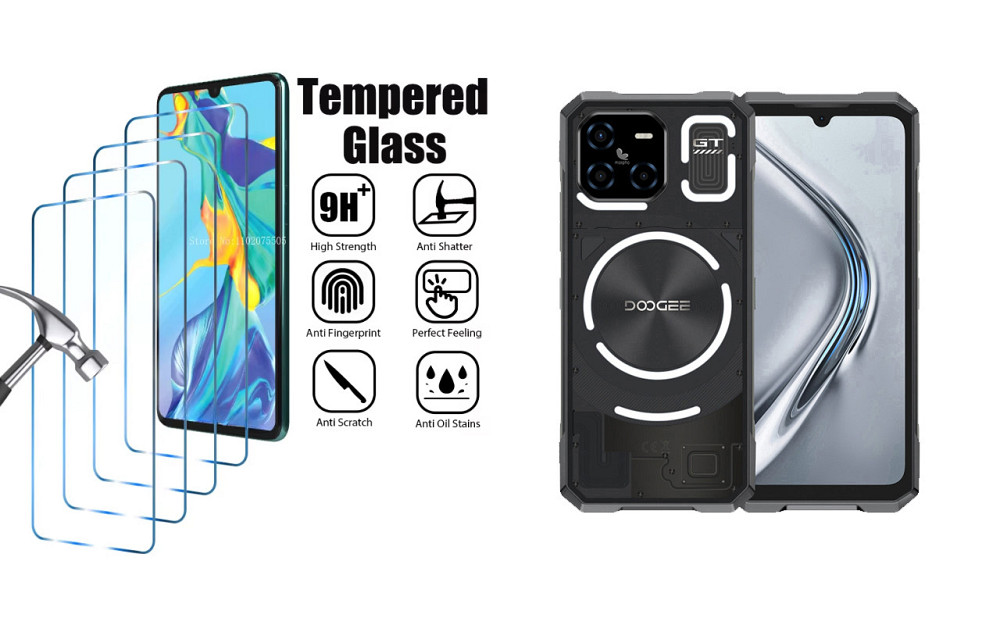 Захисне скло ArmorGlass для DOOGEE Blade GT – стійке до подряпин та ударів Київ - фото 1