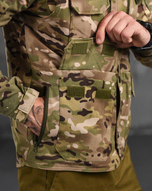 Тактическая жилетка mansuri мультикам ВТ6372 Одесса - изображение 6