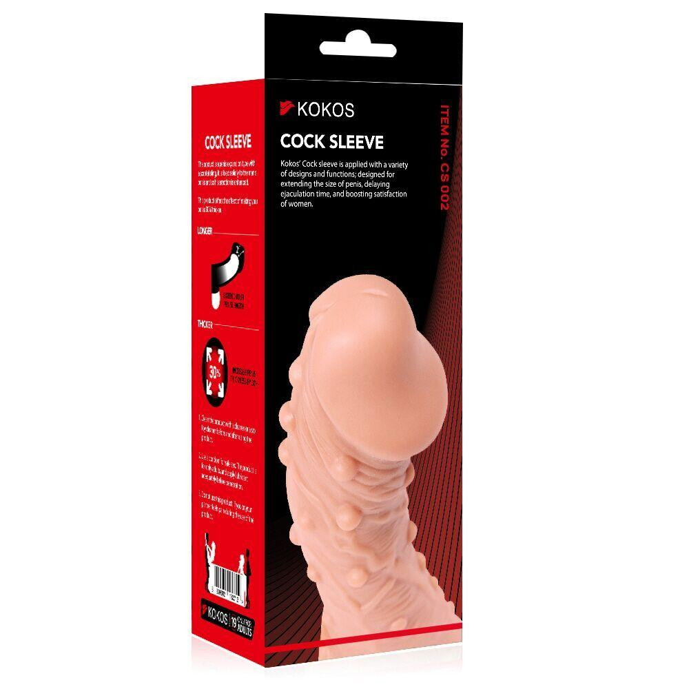 Насадка на член Kokos Cock Sleeve CS 002 S Sex Aura Київ - фото 3